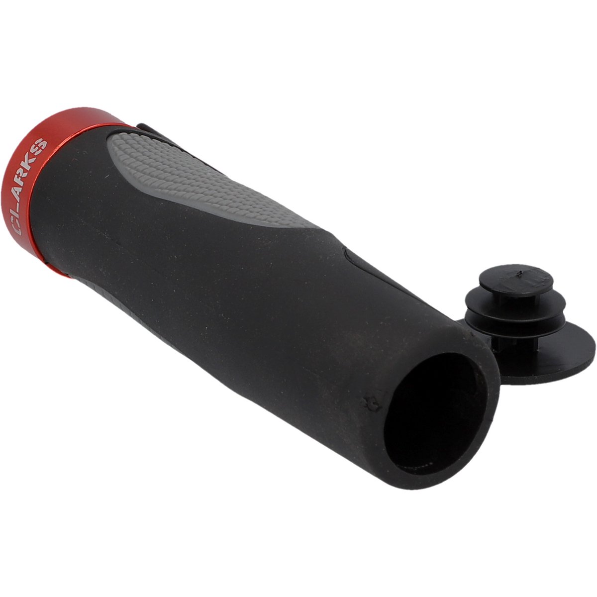 Griff/135mm/rechts/schwarz-rot