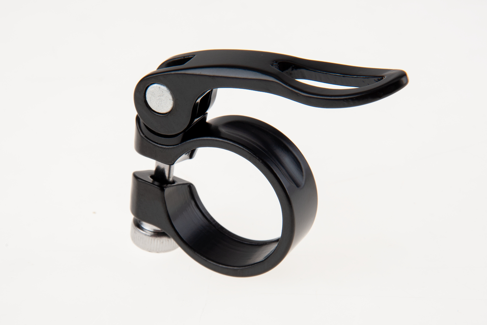 Sattelklemme/31,8mm/schwarz