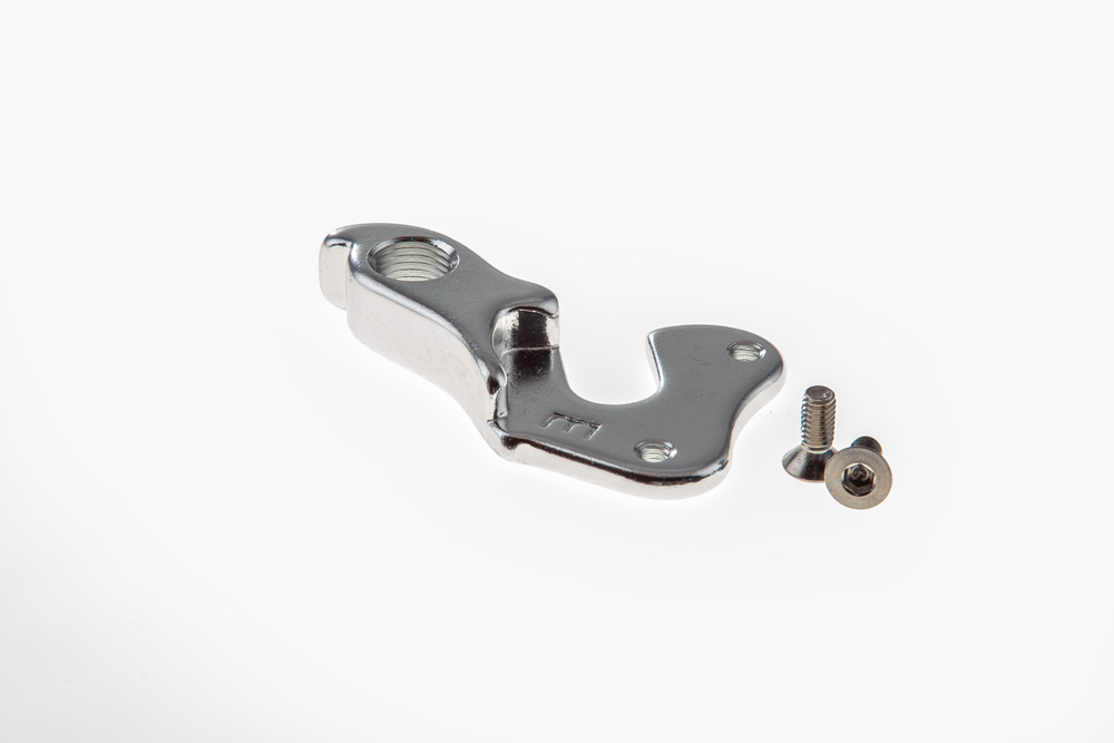 Schaltauge Silber 2x Schraube M4XP0.7X8MM