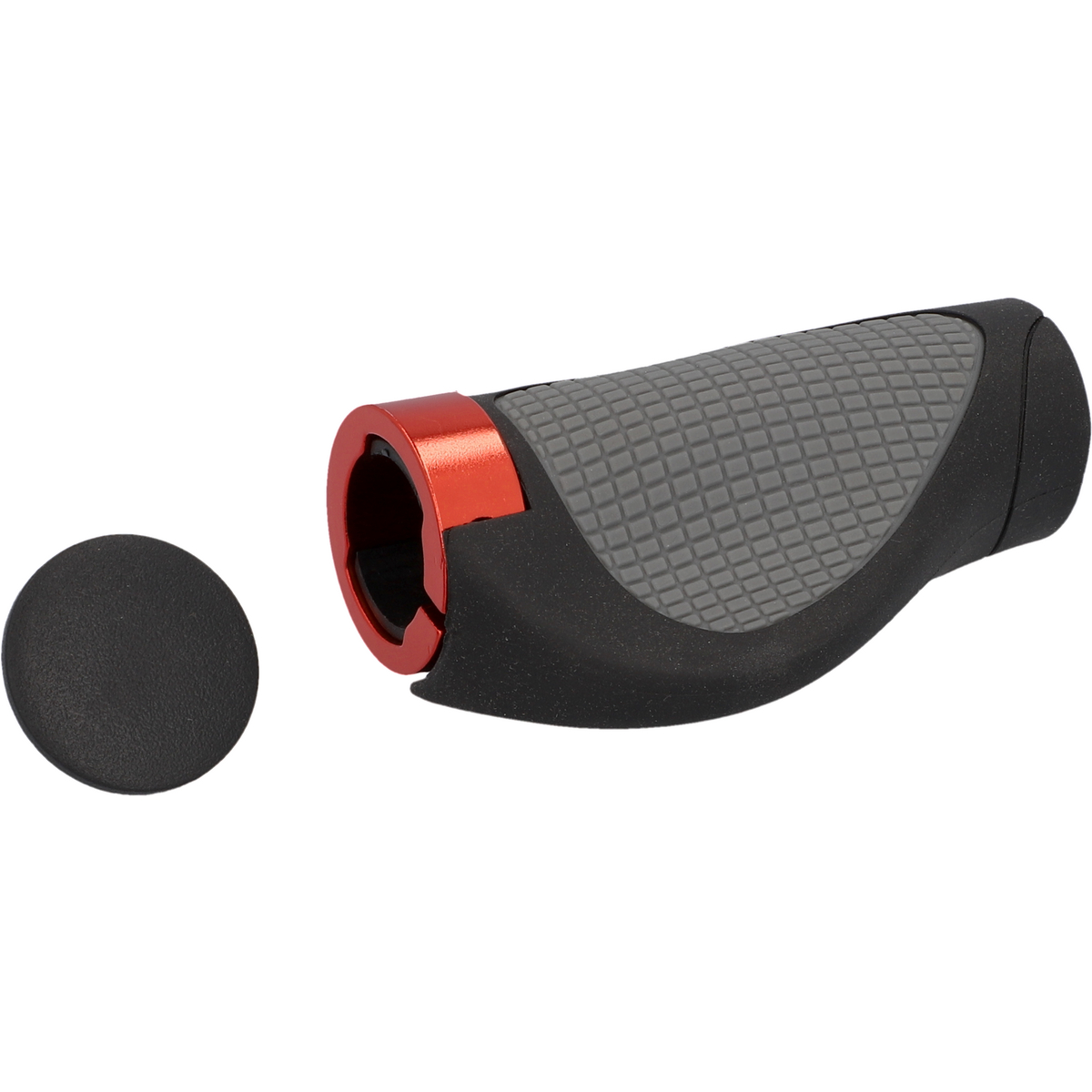 Griff/95mm/rechts/schwarz-rot